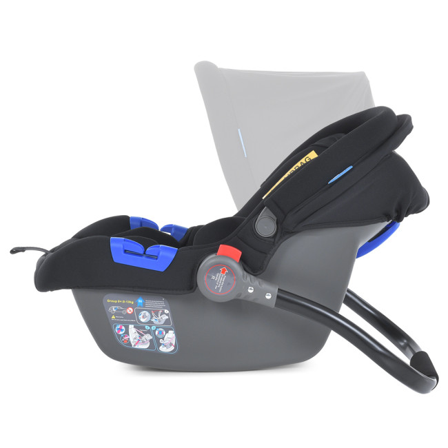 Автокресло переноска бебикокон 0-13 кг NewBorn Black