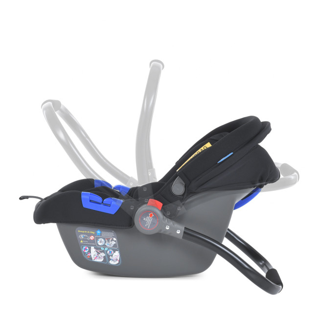 Автокресло переноска бебикокон 0-13 кг NewBorn Black