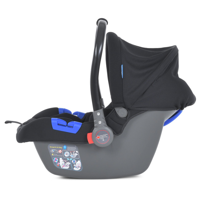 Автокресло переноска бебикокон 0-13 кг NewBorn Black