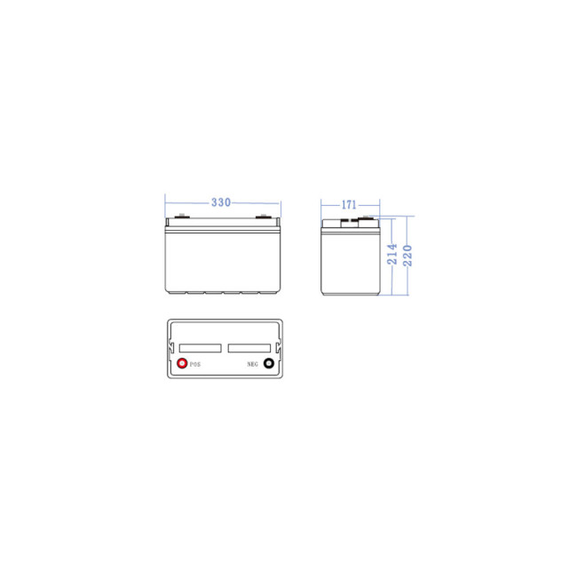 Аккумуляторная батарея Green Cell AGM 12V 100 Ah VRLA