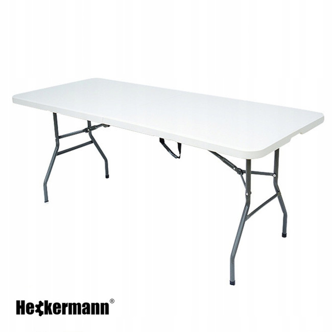 Стол складной переносной Heckermann 180х74х74 White (XJM-Z180)
