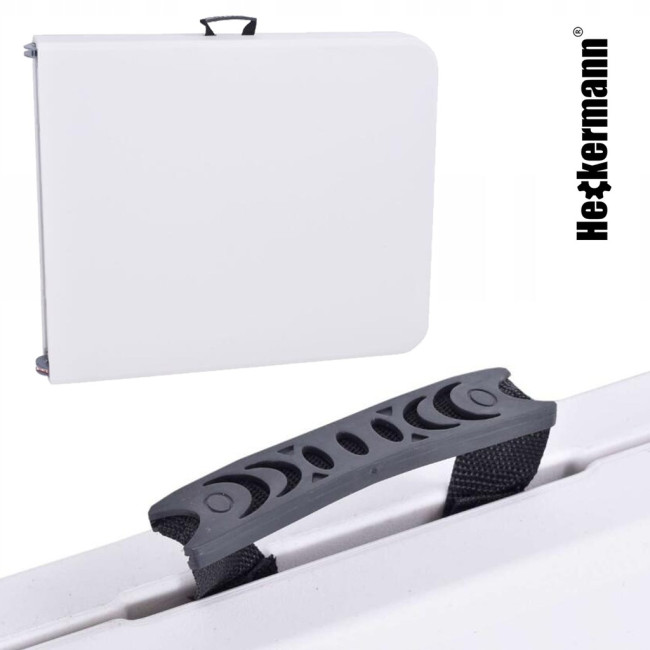 Стол складной переносной Heckermann 180х74х74 White (XJM-Z180)