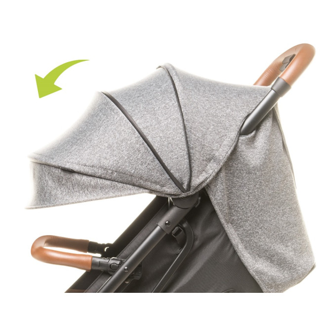 Прогулочная коляска 4Baby TWIZZY XXII Grey