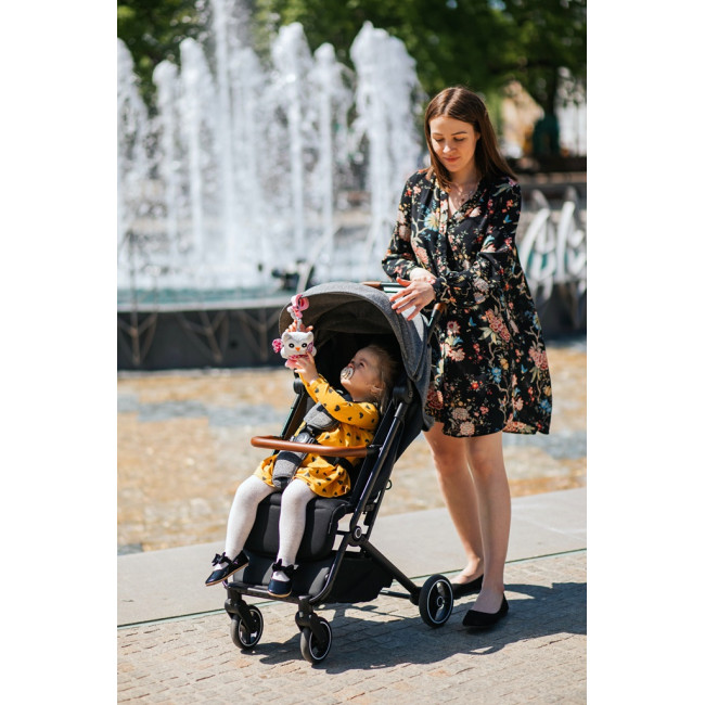 Прогулочная коляска 4Baby TWIZZY XXII Grey