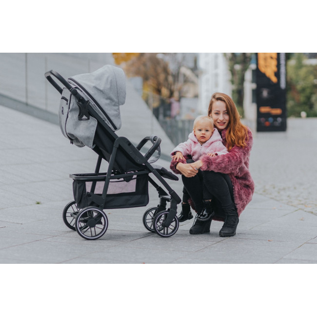 Прогулочная коляска 4Baby MOODY XXII Grey