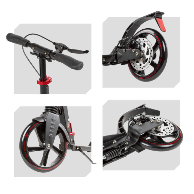 Самокат с дисковым тормозом Kidwell WXM RST-A02 Red