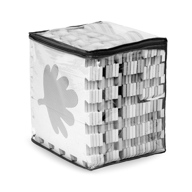 Детский коврик-пазл MoMi ZAWI Grey