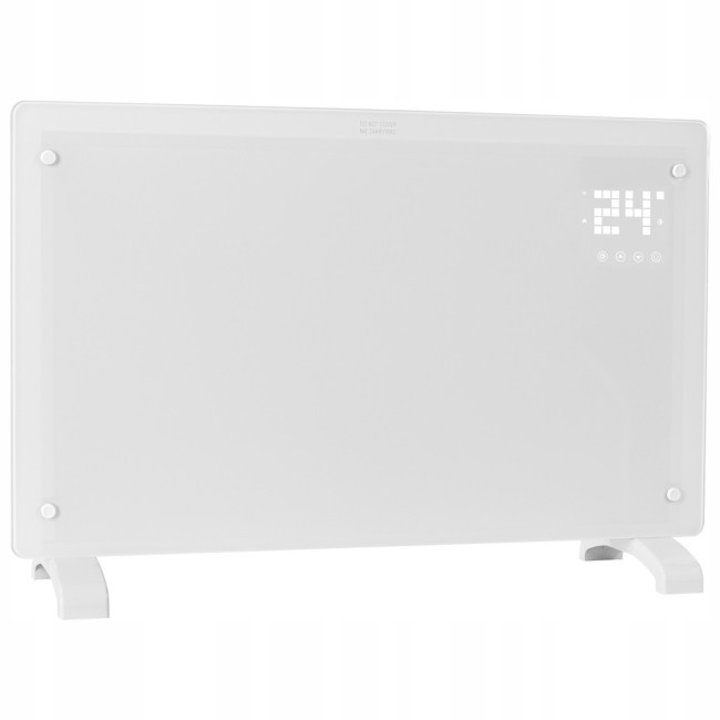 Конвекторний обігрівач Volt Polska 2в1 TermoGlass Pro 2000W Wi-Fi SMART White