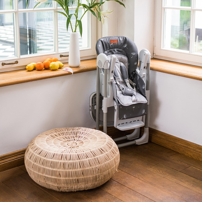 Стульчик для кормления MoMi YUMTIS Light Grey