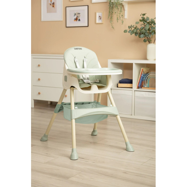 Стульчик для кормления 2в1 Caretero Bill Mint
