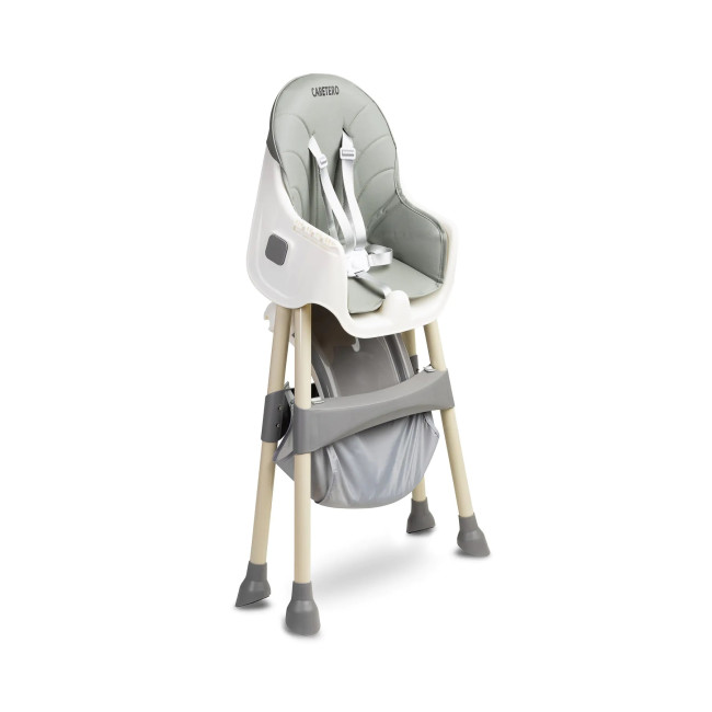 Стульчик для кормления 2в1 Caretero Bill Grey