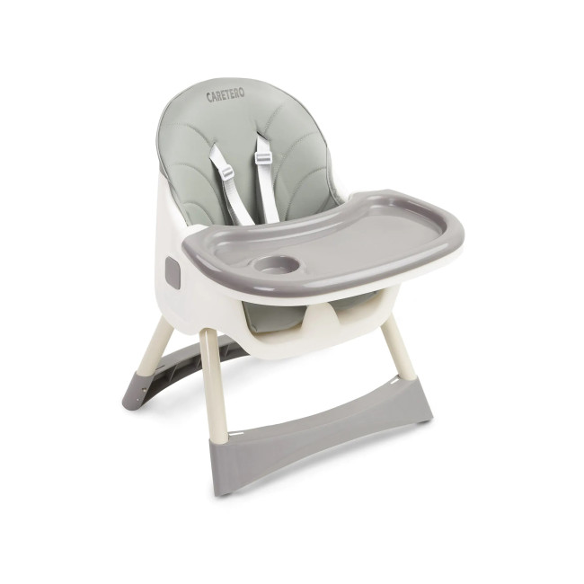 Стульчик для кормления 2в1 Caretero Bill Grey