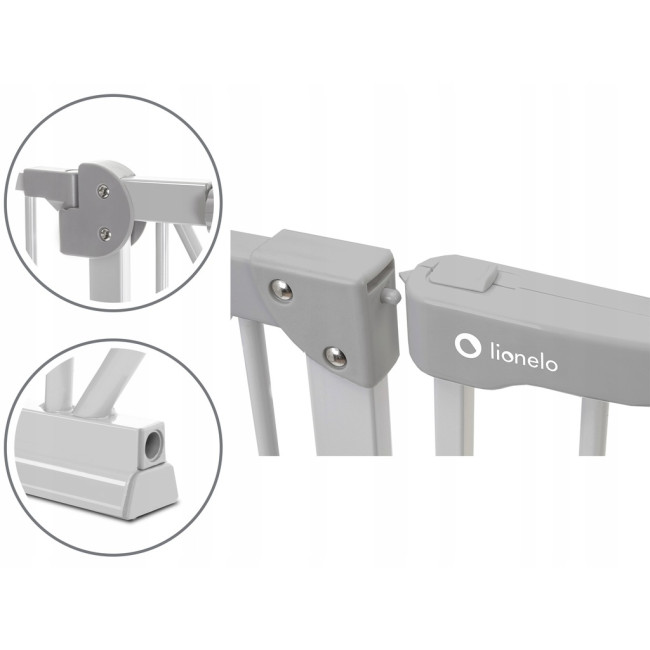 Защитный бортик Lionelo Truus SLIM GREY