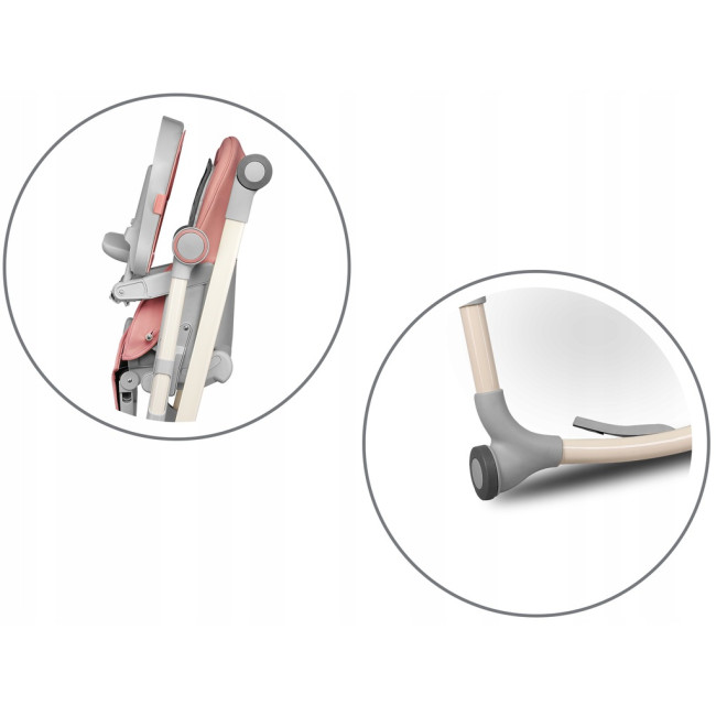 Стульчик для кормления Lionelo Cora BUBBLEGUM