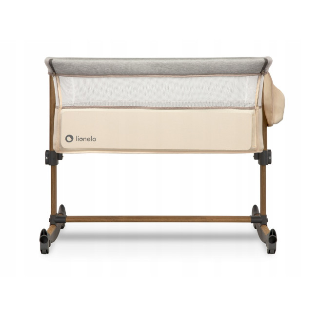 Кроватка приставная 3в1 Lionelo Leonie Beige Sand