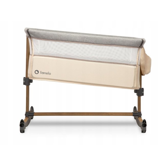 Кроватка приставная 3в1 Lionelo Leonie Beige Sand