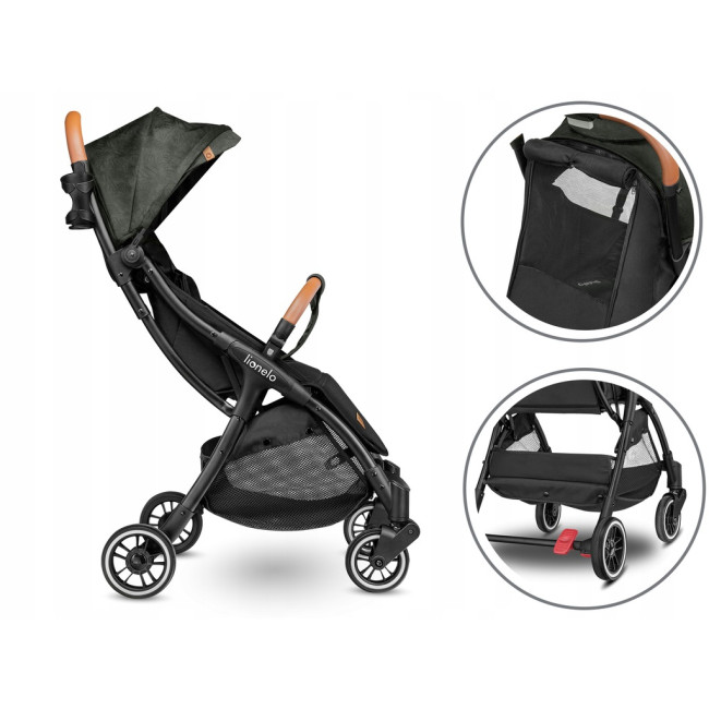 Прогулочная коляска JULIE TROPICAL GREEN