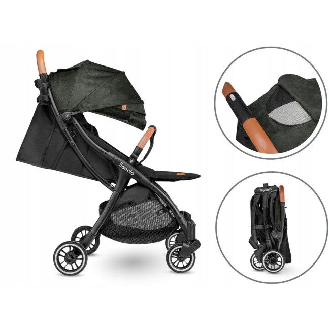 Прогулочная коляска JULIE TROPICAL GREEN