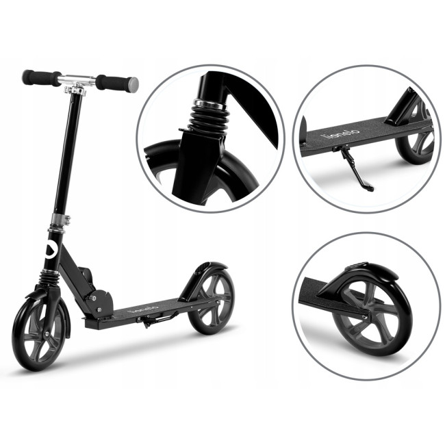 Самокат Lionelo Luca Black