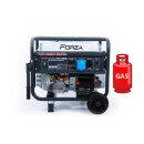 Генератор ГАЗ/бензиновый Forza FPG 9800Е 7.0/7.5 кВт с электрозапуском