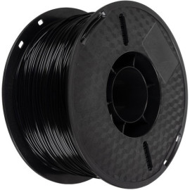 3D нитка з еко пластику (PLA) 1кг 1,75мм, Black Malatec (22040)