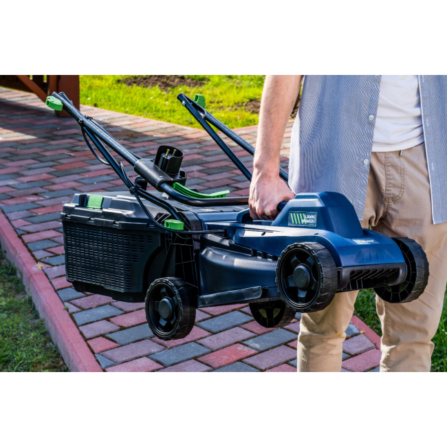 Газонокосилка электрическая Wuber 1500W 30л (Польша)