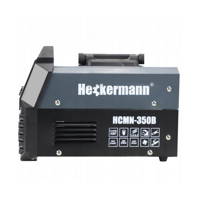 Інверторний зварювальний апарат з функцією гарячого пуску Heckermann HCMN-350B