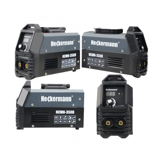 Інверторний зварювальний апарат з функцією гарячого пуску Heckermann HCMN-350B