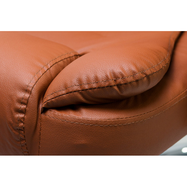 Офісне крісло Diego з масажем коричневе