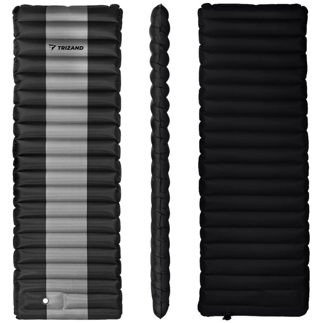 Надувний коврик каремат Trizand зі встроєним насосом (21071)