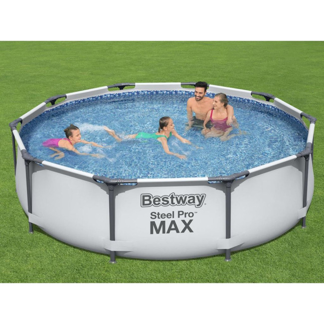 Каркасный бассейн Bestway 56408, размер 305 x 76 см с фильтрующим насосом