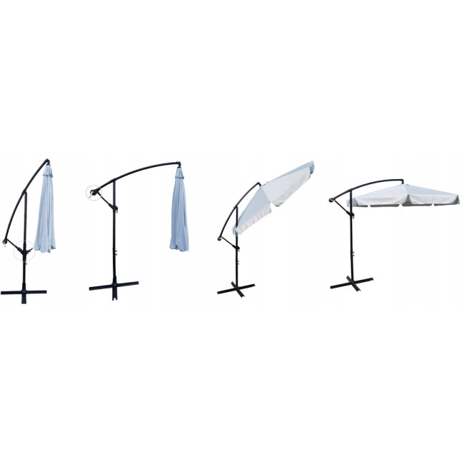 Зонт садовый Ekspand Vihma 350 см Cappuccino