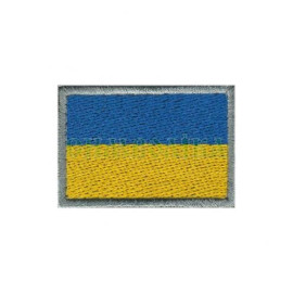 Шеврон PATCH ПАТРІОТ Державний прапор ССО/ синьо-жовтий / 45х30мм