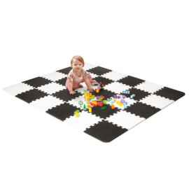Детский коврик-пазл KiderKraft LUNO Black