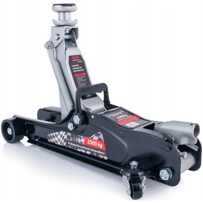 Домкрат підкатний гідравлічний 2.5т низькопрофільний Best Tools (Польща)