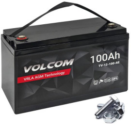 Аккумулятор AGM Volcom 12V 100Ah VRLA