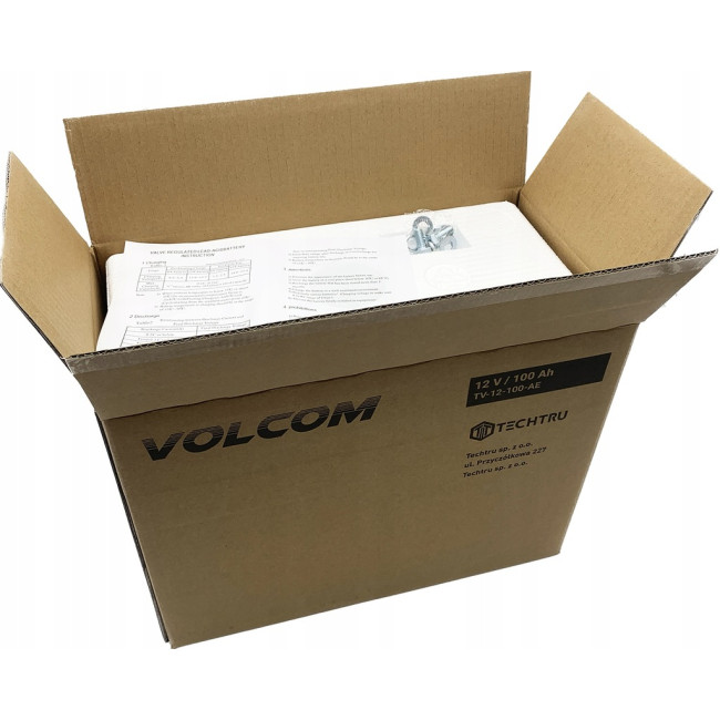 Аккумулятор AGM Volcom 12V 100Ah VRLA