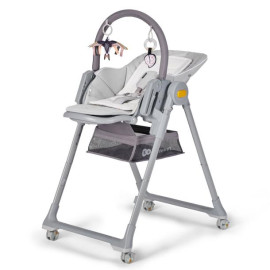 Стульчик для кормления 2в1 KiderKraft LASTREE Grey