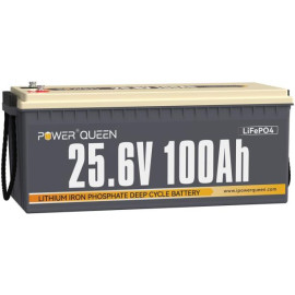 Aккумулятор LifePo4 100Ah 25,6V BMS PowerQueen (Німеччина)
