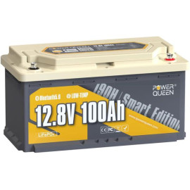 Аккумулятор LifePo4 100Ач 12,8V Smart Bluetooth BMS PowerQueen (Німеччина)