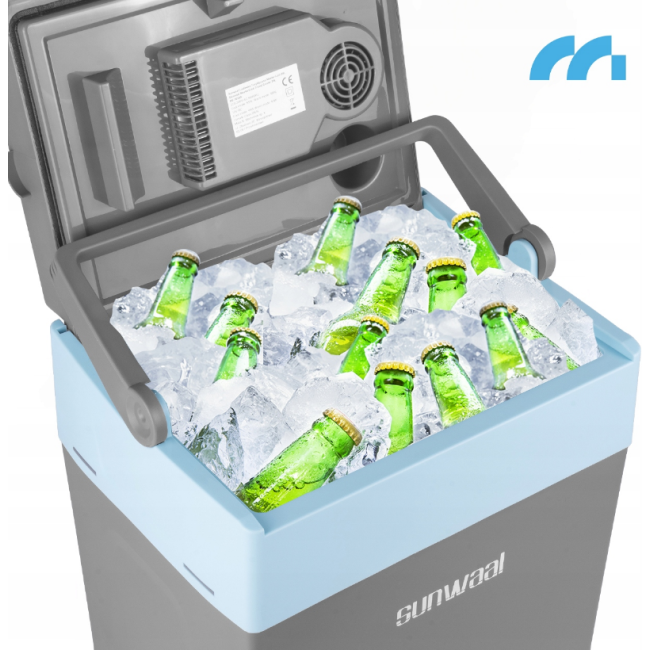 Автохолодильник MalTec 25л 12В/230В сірий (Польща)