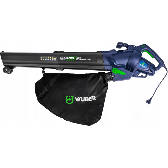 Садовий пилосос електричний Wuber 3000Вт 40л (Польща)