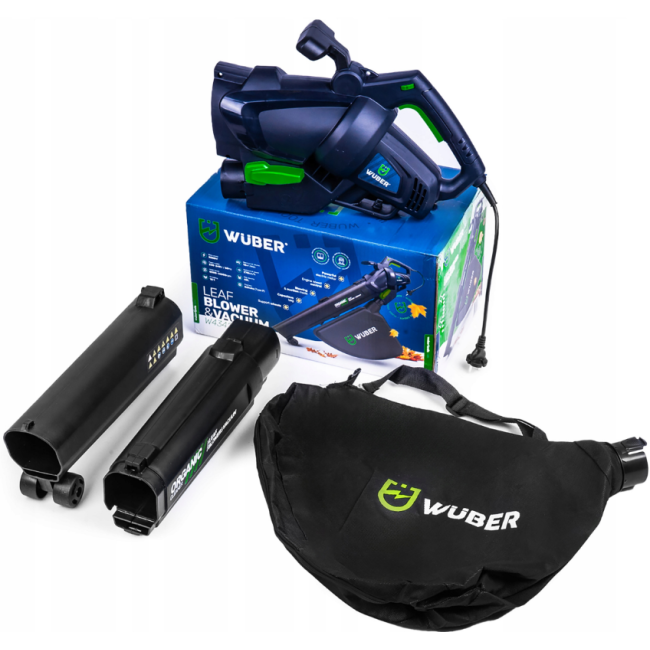 Садовий пилосос електричний Wuber 3000Вт 40л (Польща)
