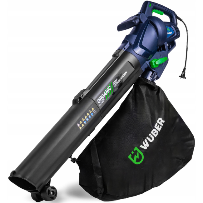 Садовий пилосос електричний Wuber 3000Вт 40л (Польща)
