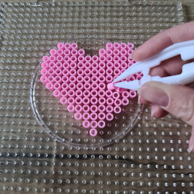 Набор Гладильных бусинок 6500 шт с ковриком Kruzzel (21207) Термомозаика