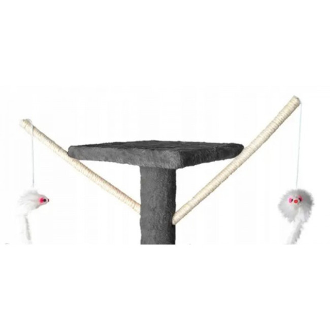 Когтєточка лежанка для кошек Purlov 7927 домік і игровой комплекс на 5 рівнів для декількох домашніх