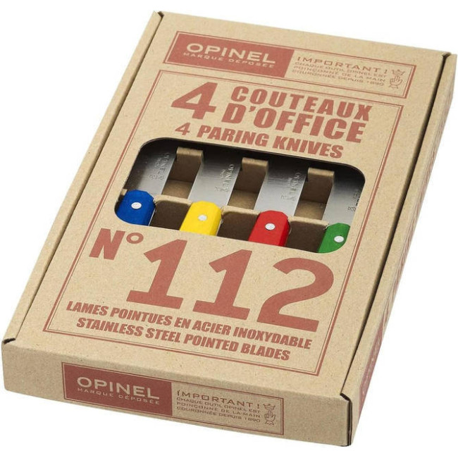 Кухонний Набір ножів 4 предмета Opinel No.112 