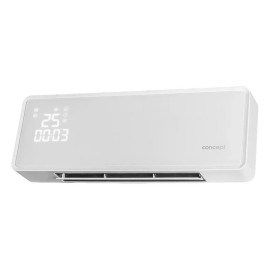 Настенный обогреватель керамический Concept QH4000 2 кВт дисплей функция открытого окна Белый