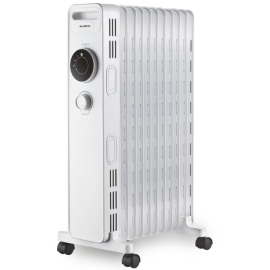 Масляний радіатор KUMTEL KUM-1230S Чорний