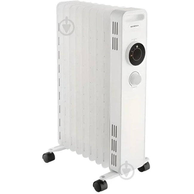 Масляний радіатор KUMTEL KUM-1230S Чорний